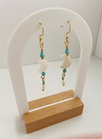 Image 2 of Midnight Shores Dangle Earrings