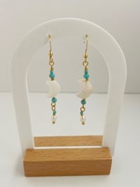 Image 1 of Midnight Shores Dangle Earrings