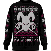 BunnyJunk Christmas Sweater (Black)