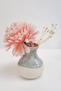 Image 2 of Miniature Porcelain Drippy Vases