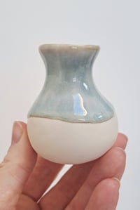 Image 6 of Miniature Porcelain Drippy Vases