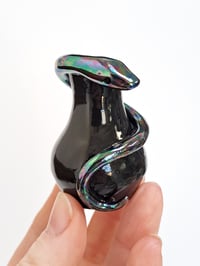 Image 3 of Mother of Pearl Snake Vase