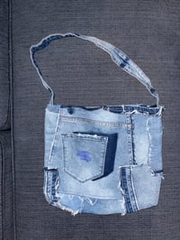 Patchwork Denim Tote