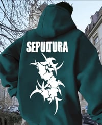 Sepultura - Logo (dark green)