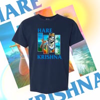 Krishna Flag navy tee