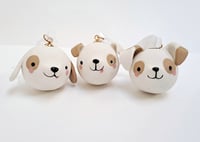 Image 1 of Porcelain Pup Baubles
