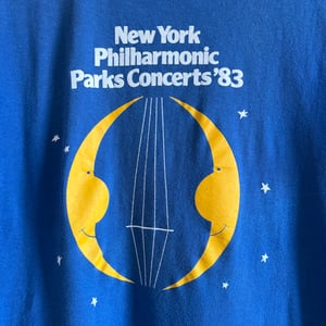 Image of 1983 New York Philharmonic Parks Concerts T-Shirt