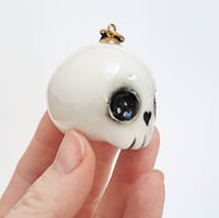 Image 3 of Porcelain Skull Bauble