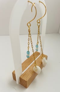 Image 2 of Seashell Sands Dangle Earrings