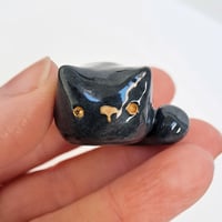 Image 6 of Small Black Cat Whisker Holders