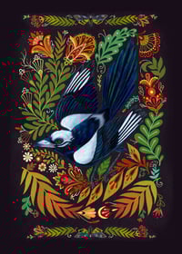 Image 2 of  Grimoire in small brass frame