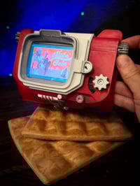 Image 1 of Pip-Boy 3000, "Nuka Cola" – 3D Printed Display Prop