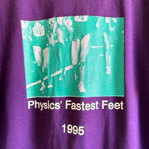 Image of 'Physics' Fastest Feet' T-Shirt