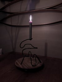 Image 2 of forged candlestick 1