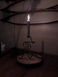 Image 4 of forged candlestick 1
