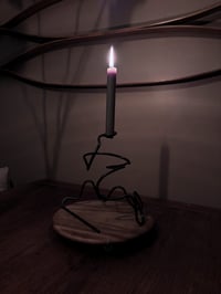 Image 5 of forged candlestick 1