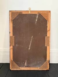 Image 5 of Mirror with Bevelled and Foxed Glass