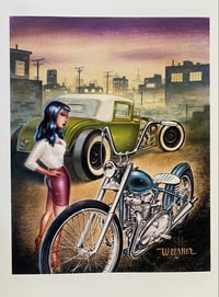 Indigo Bandit (giclee print)