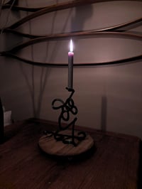 Image 4 of forged candlestick 2