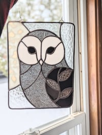 Image 5 of Color Changing Van Gogh Botanical Barn Owl 