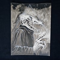 Image 2 of Original art - Oracle cards