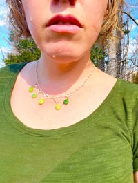 Image 5 of Jasper Dangle Necklace