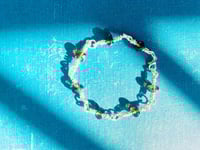 Image 2 of Smokey quartz wire wrapped link bracelet