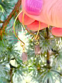 Image 3 of Labradorite dangle earrings