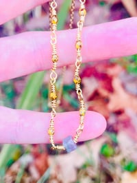 Image 5 of Jasper and gold necklace