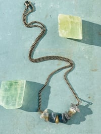 Image 3 of Labradorite copper necklace