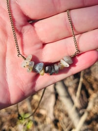 Image 4 of Labradorite copper necklace