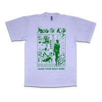 LEAVE WHILE YOU CAN TEE (DYED)