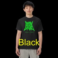 Image 5 of Comfort Colours Cotton Tee - Classic Logo Toxic Green - Many Colors Available - Free U.S. Shipping!