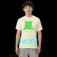 Image 9 of Comfort Colours Cotton Tee - Classic Logo Toxic Green - Many Colors Available - Free U.S. Shipping!