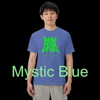 Image 17 of Comfort Colours Cotton Tee - Classic Logo Toxic Green - Many Colors Available - Free U.S. Shipping!