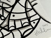 Image 2 of Ink & Brush Sketch #13