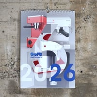 Image 1 of Soft Electronics 2026 Calendar A3