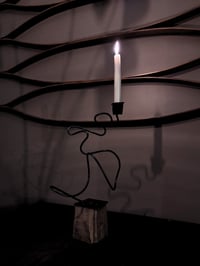 Image 3 of forged candlestick 3