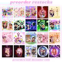 Image 1 of PREORDER: Acrylic Photocard Holders & Keychains Restocks Nov - Dec 2025