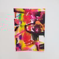 Image 1 of Collage abstrait A4 JZatoichi – 226