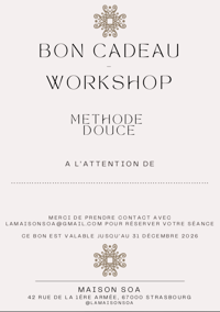 Carte cadeau - Atelier méthode douce