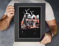 Image 1 of The Temple Bar - a4 Mounted Print.