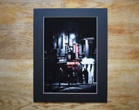 Image 4 of Paint The Town Red - a4 Mounted Print.