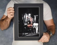 Image 1 of Paint The Town Red - a4 Mounted Print.