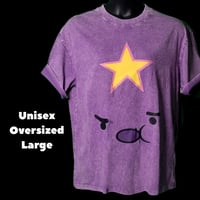 Unisex Large Oversized Mineral Wash LSP Tee
