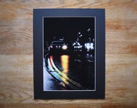 Image 3 of Amber Night - a4 Mounted Print.