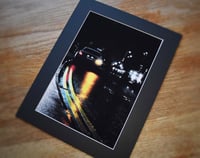 Image 2 of Amber Night - a4 Mounted Print.