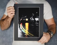 Image 1 of Amber Night - a4 Mounted Print.