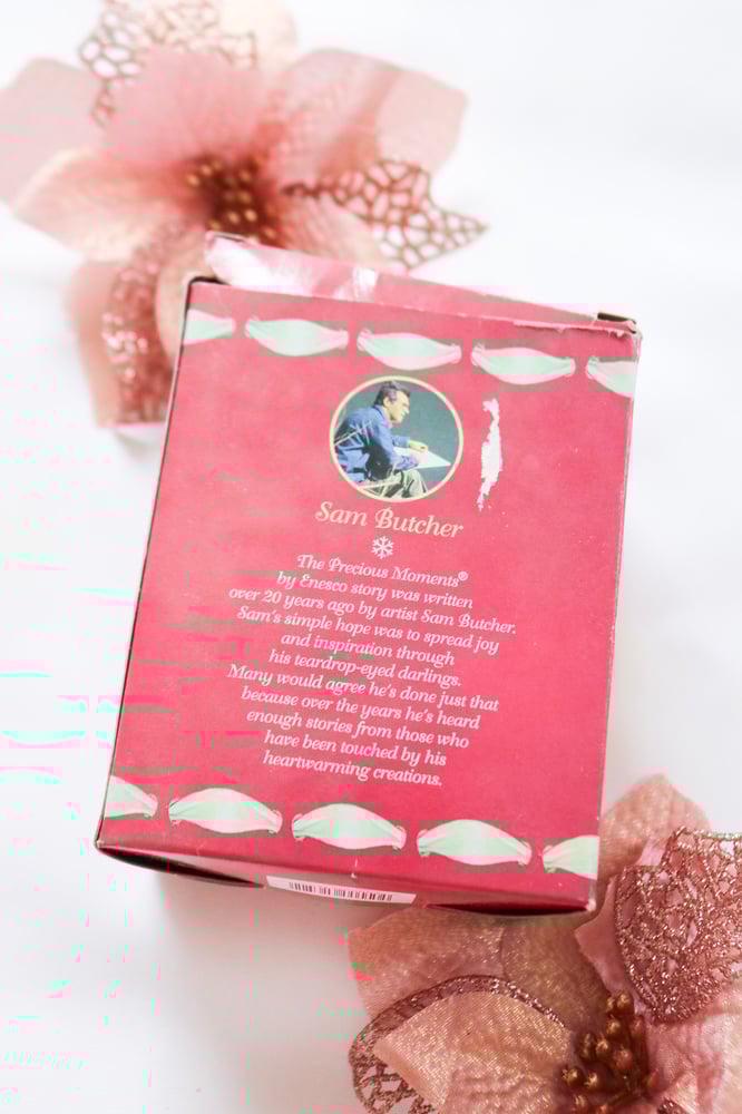 Image of 1999 Precious Moments Slide Into The Next Millennium Porcelain Ornament