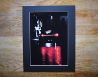 Image 4 of Crimson Night - a4 Mounted Print.